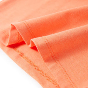 Kinder-T-Shirt mit Flügelärmeln Neonorange 116