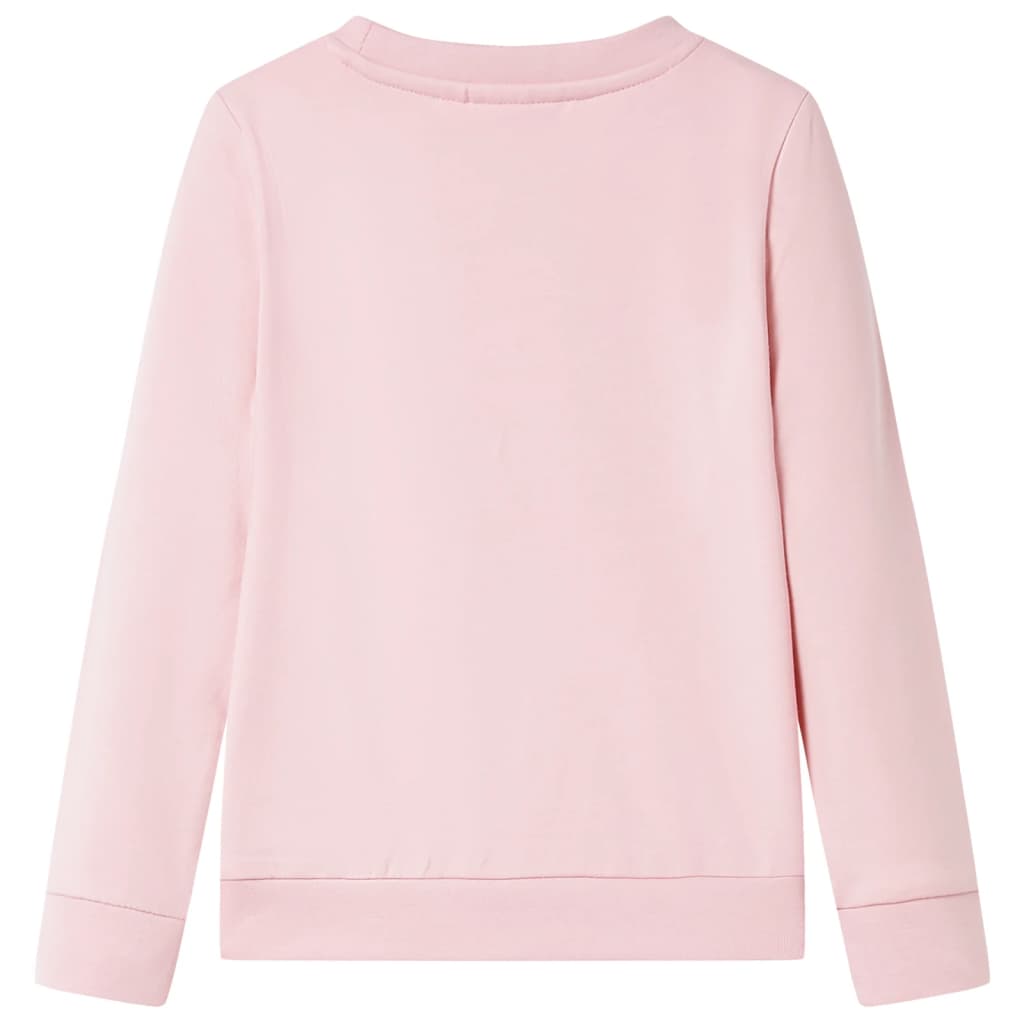 Kinder-Sweatshirt Hellrosa 104