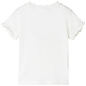 Kinder-T-Shirt Ecru 116