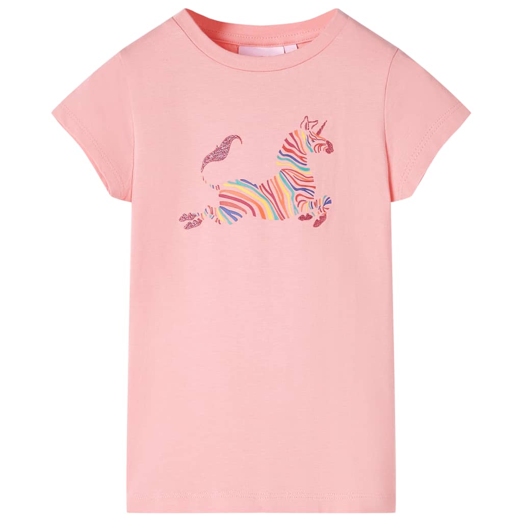 Kinder-T-Shirt Rosa 116