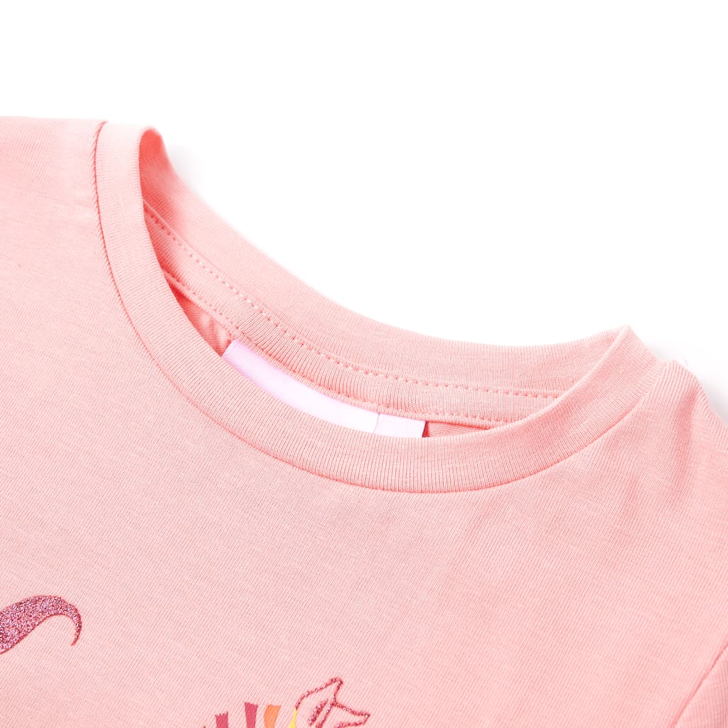 Kinder-T-Shirt Rosa 116