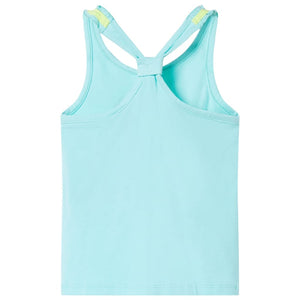 Kinder-Tanktop Helles Minzgrün 104