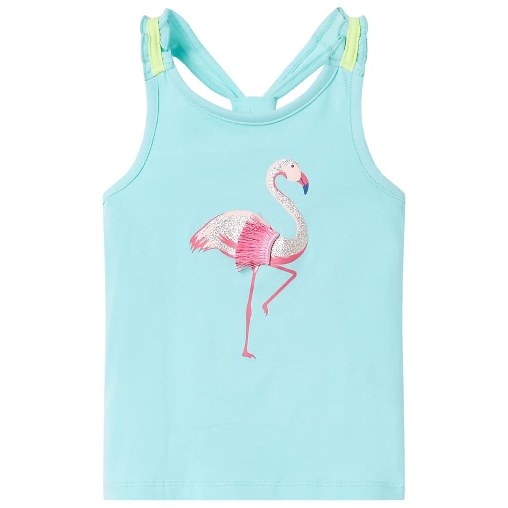 Kinder-Tanktop Helles Minzgrün 128