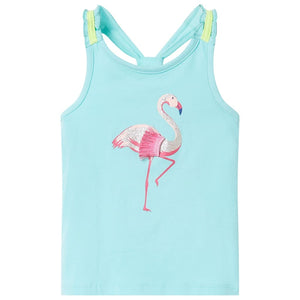 Kinder-Tanktop Helles Minzgrün 128