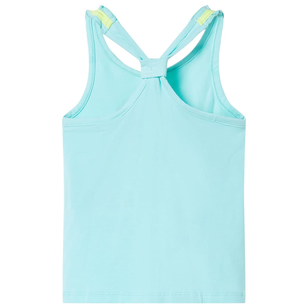 Kinder-Tanktop Helles Minzgrün 128