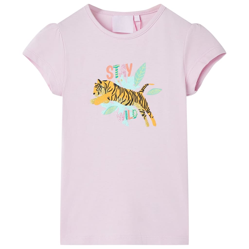 Kinder-T-Shirt Lila 116