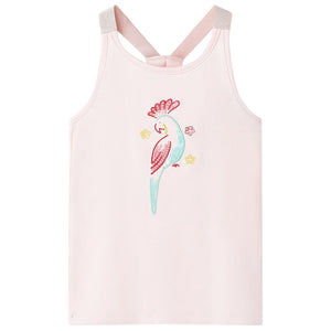 Kinder-Tanktop Zartrosa 92