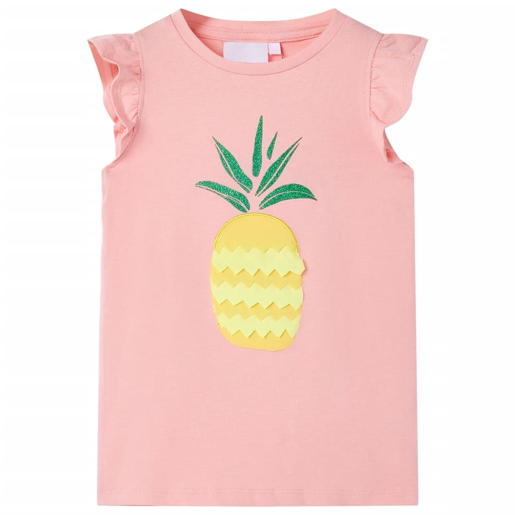 Kinder-T-Shirt Rosa 140