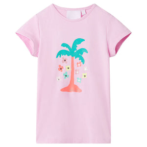 Kinder-T-Shirt Lila 92