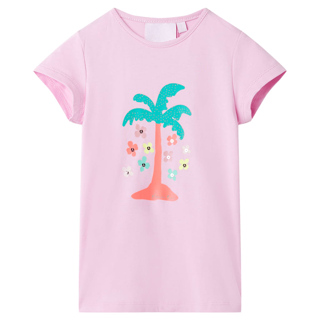 Kinder-T-Shirt Lila 116