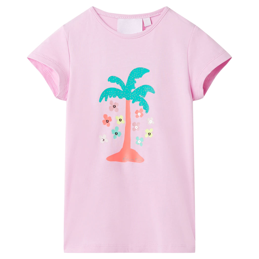 Kinder-T-Shirt Lila 140