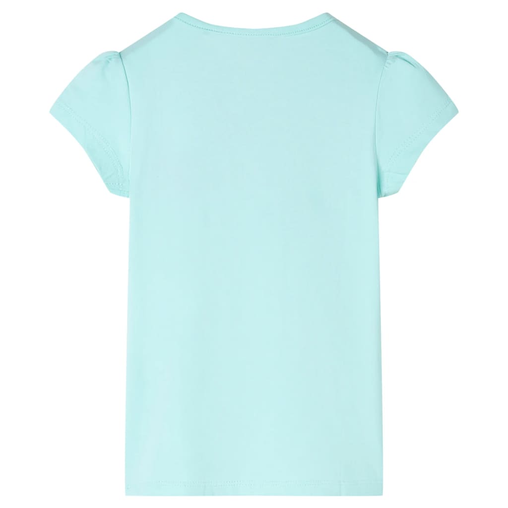 Kinder-T-Shirt Hellblau 92