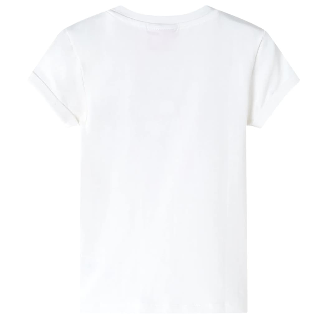 Kinder-T-Shirt Ecru 140