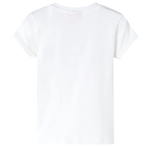 Kinder-T-Shirt Ecru 140