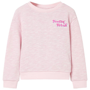 Kinder-Sweatshirt Helllila 104