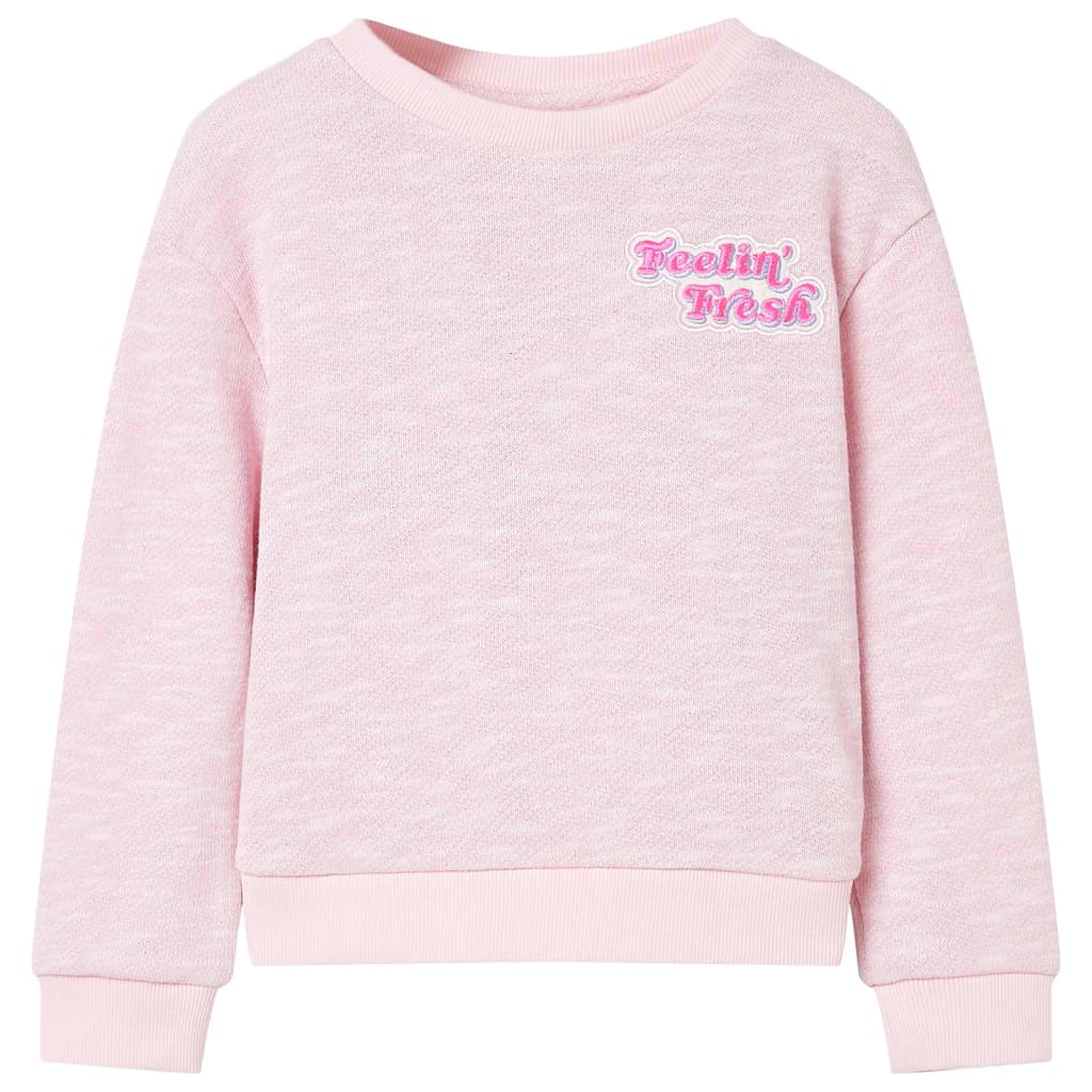 Kinder-Sweatshirt Helllila 128