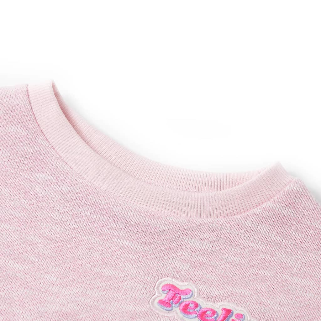 Kinder-Sweatshirt Helllila 128