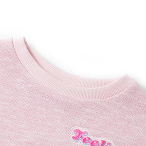 Kinder-Sweatshirt Helllila 128