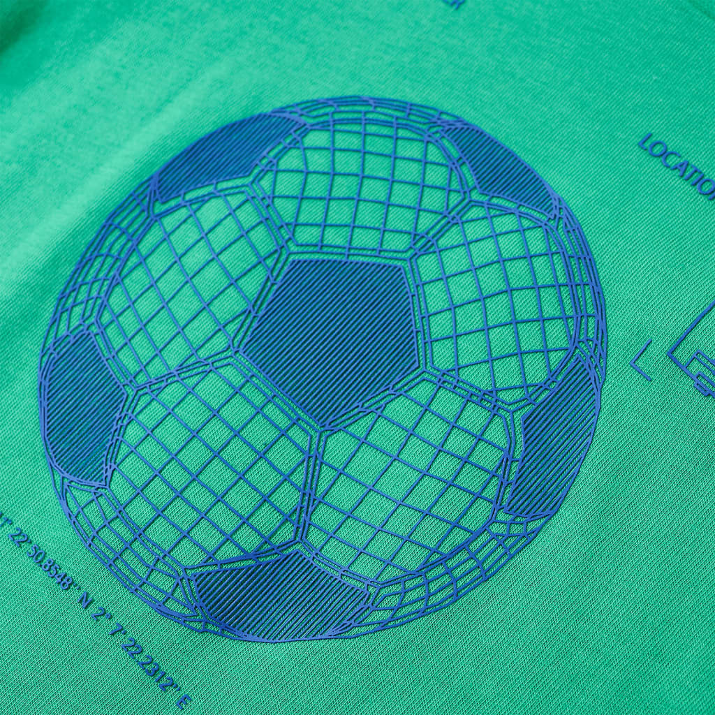 Kinder-T-Shirt Grün 92