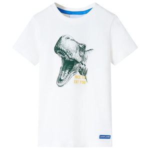 Kinder-T-Shirt Ecru 92