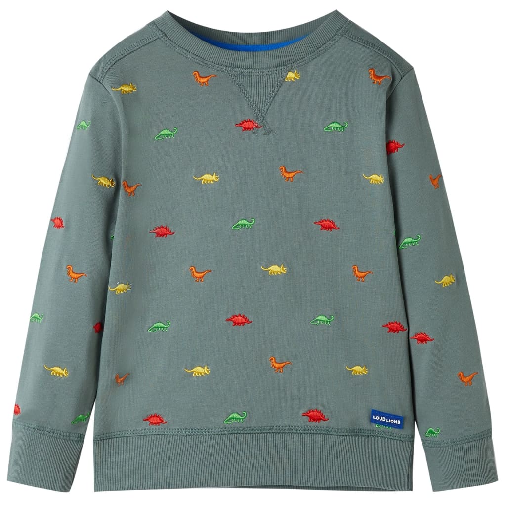 Kinder-Sweatshirt Khaki 92