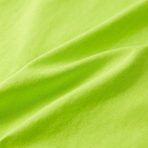 Kinder-Kurzarmshirt Limette 104