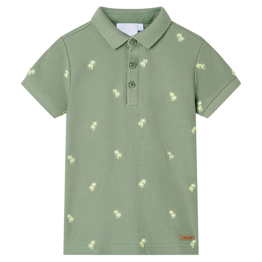 Kinder-Poloshirt Khaki 116