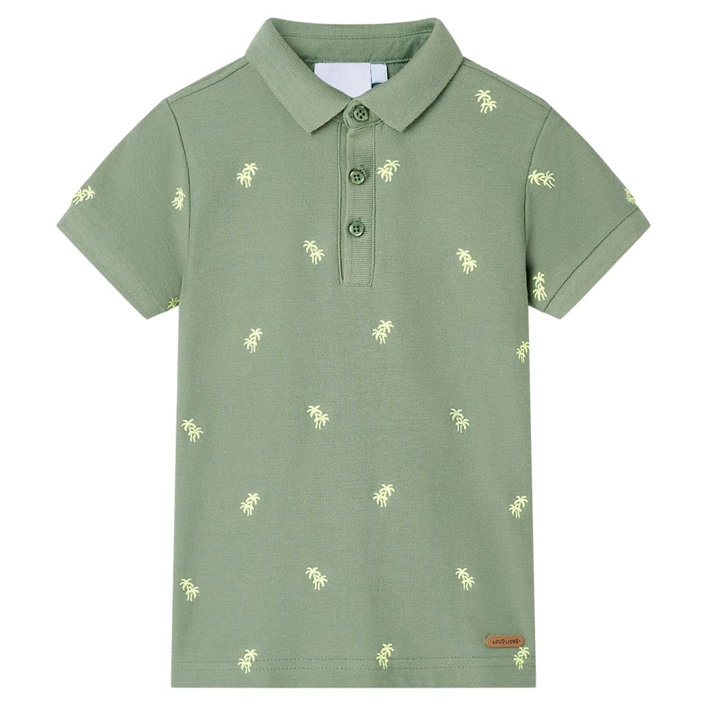 Kinder-Poloshirt Khaki 140