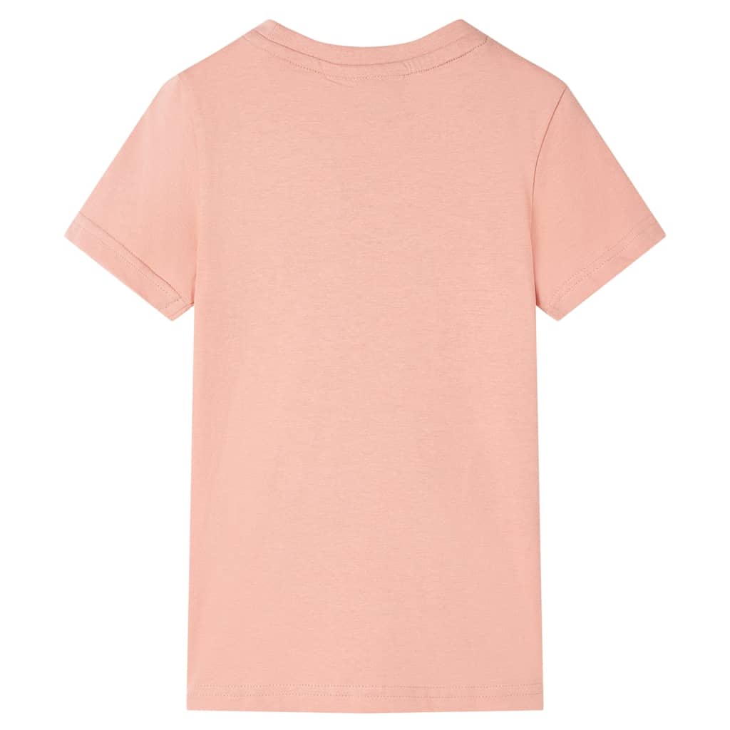 Kinder-T-Shirt Hellorange 116