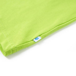 Kinder-T-Shirt Limette 140