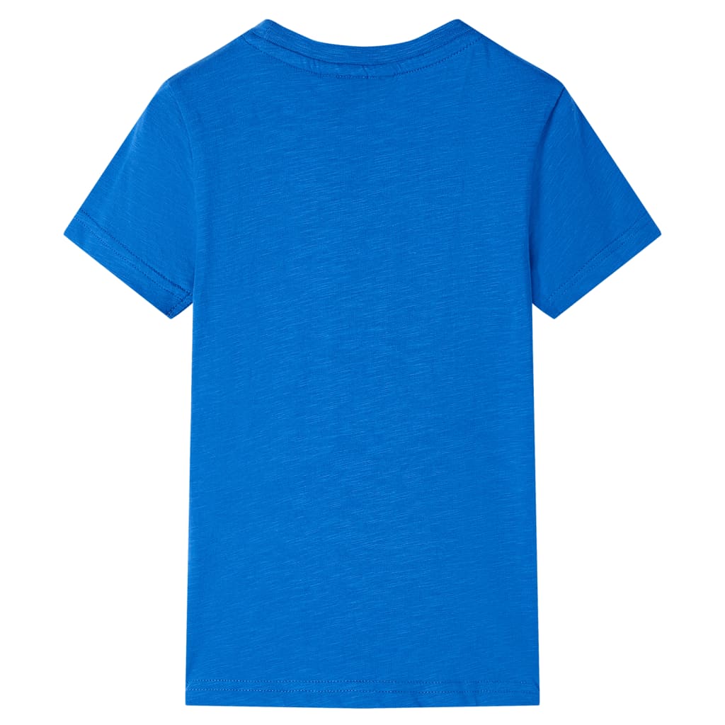 Kinder-T-Shirt Blau 128