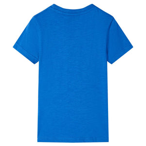 Kinder-T-Shirt Blau 128