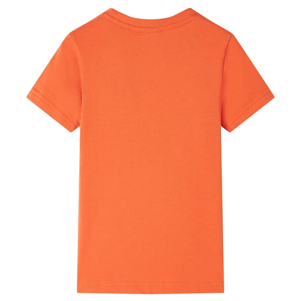 Kinder-T-Shirt Hellorange 104