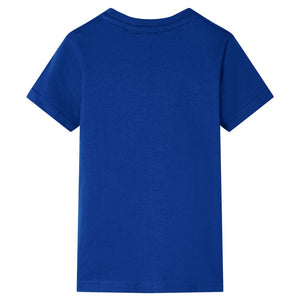 Kinder-T-Shirt Dunkelblau 104