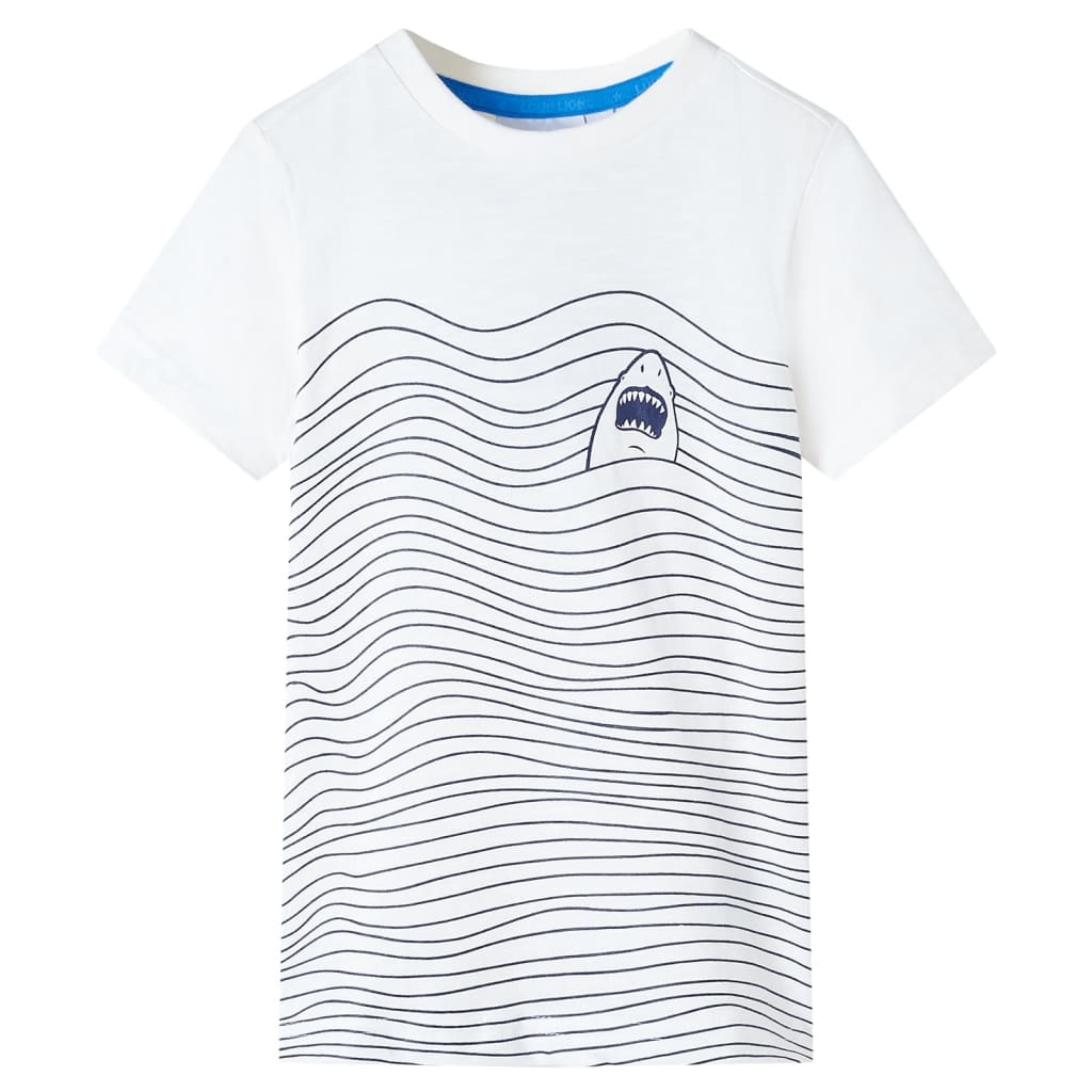 Kinder-T-Shirt Ecru 140