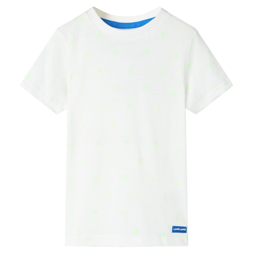 Kinder-T-Shirt Ecru 116