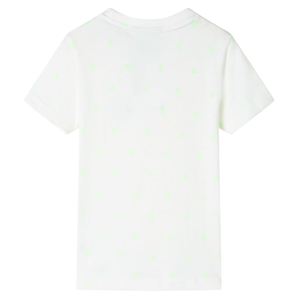 Kinder-T-Shirt Ecru 116