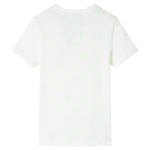 Kinder-T-Shirt Ecru 116