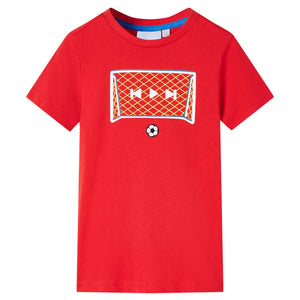 Kinder-T-Shirt Rot 128