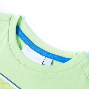 Kinder-T-Shirt Limette 140