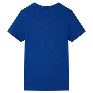 Kinder-T-Shirt Dunkelblau 104