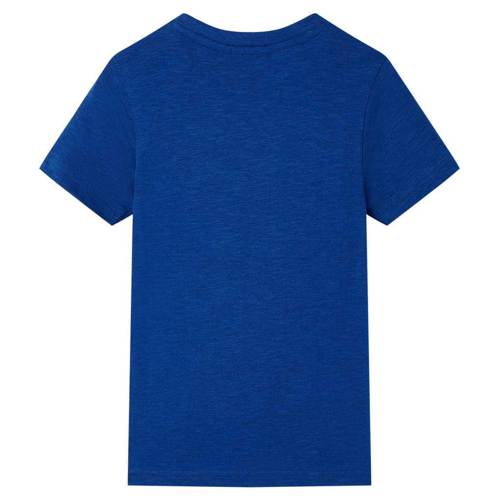 Kinder-T-Shirt Dunkelblau 128