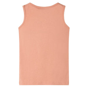 Kinder-Tanktop Hellorange 92