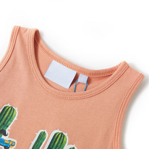 Kinder-Tanktop Hellorange 116