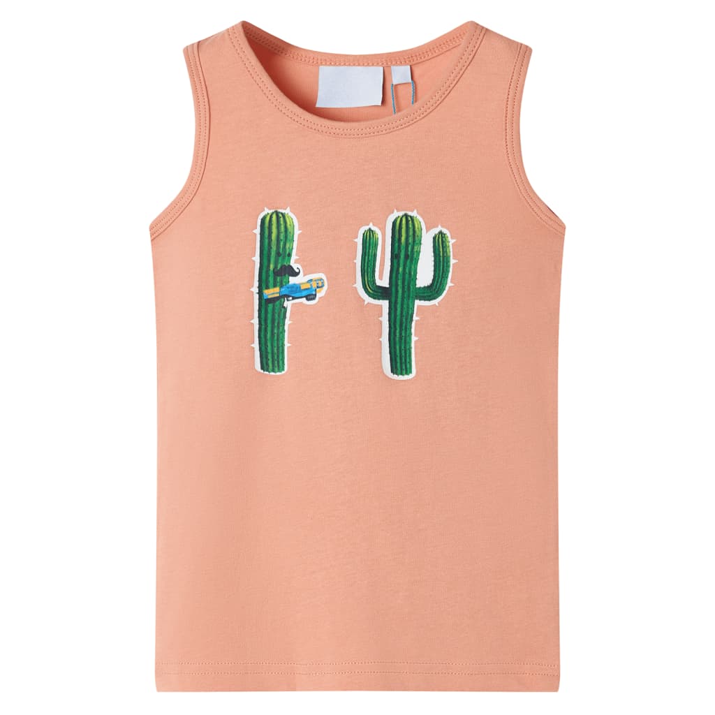 Kinder-Tanktop Hellorange 140