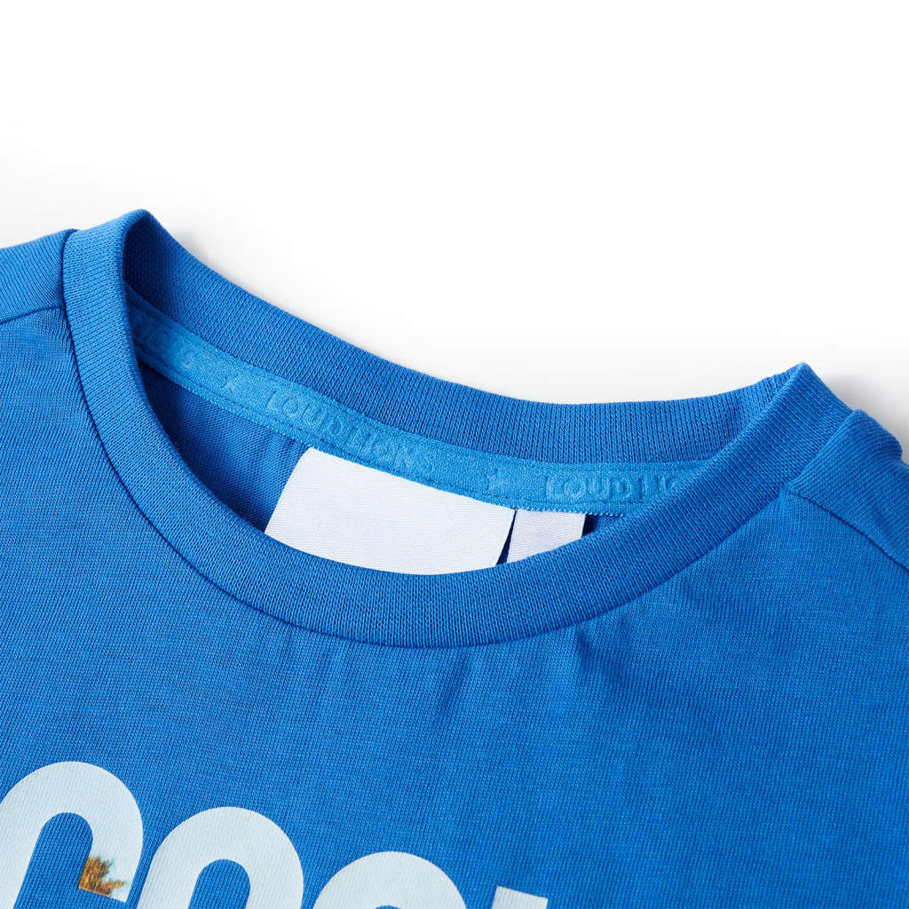 Kinder-T-Shirt Blau 92