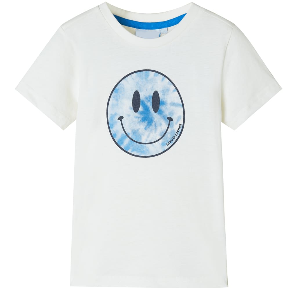 Kinder-T-Shirt Ecru 116