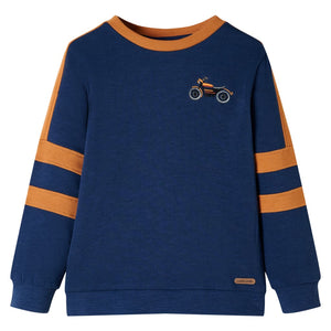 Kinder-Sweatshirt Indigoblau 104