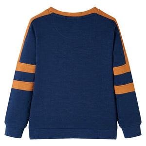 Kinder-Sweatshirt Indigoblau 104