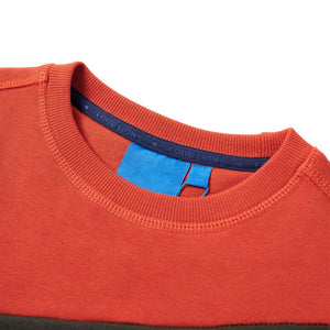 Kinder-Sweatshirt Orange 116